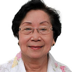 Headshot of Ms. Teresita L. Silva - Founder and President Emeritus of Childhope Team