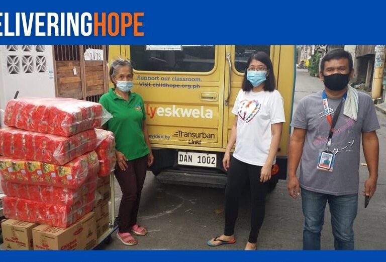 Childhope Philippines’ Outreach Program for #DeliveringHope project