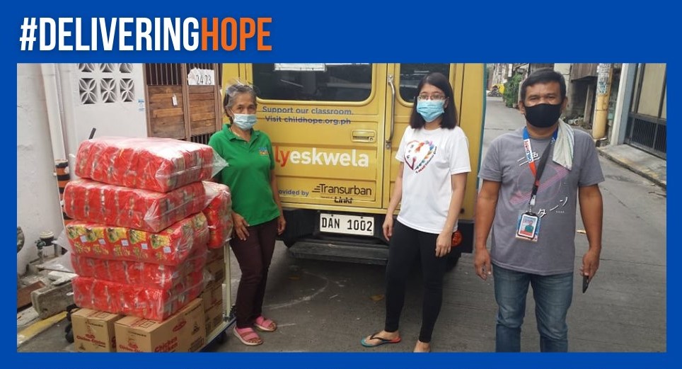 Childhope Philippines’ Outreach Program for #DeliveringHope project