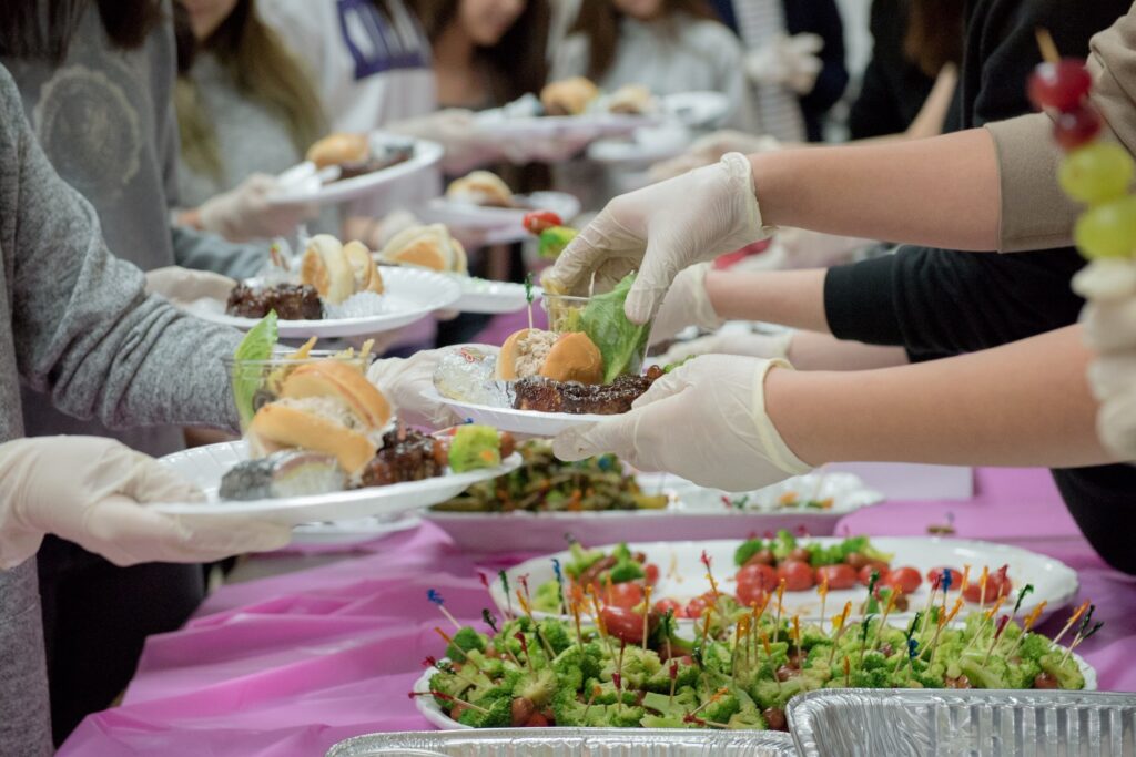 community kitchen is an example of volunteering effort