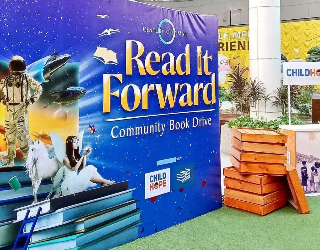Read It Forward community book drive by Century Malls