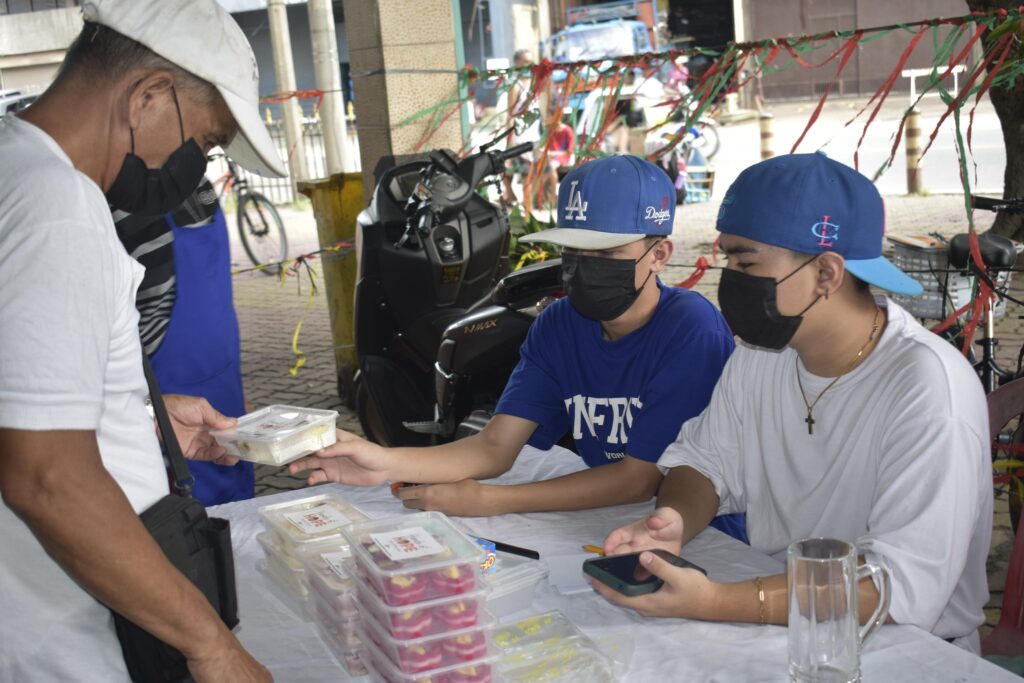 project bamboo livelihood program selling their products