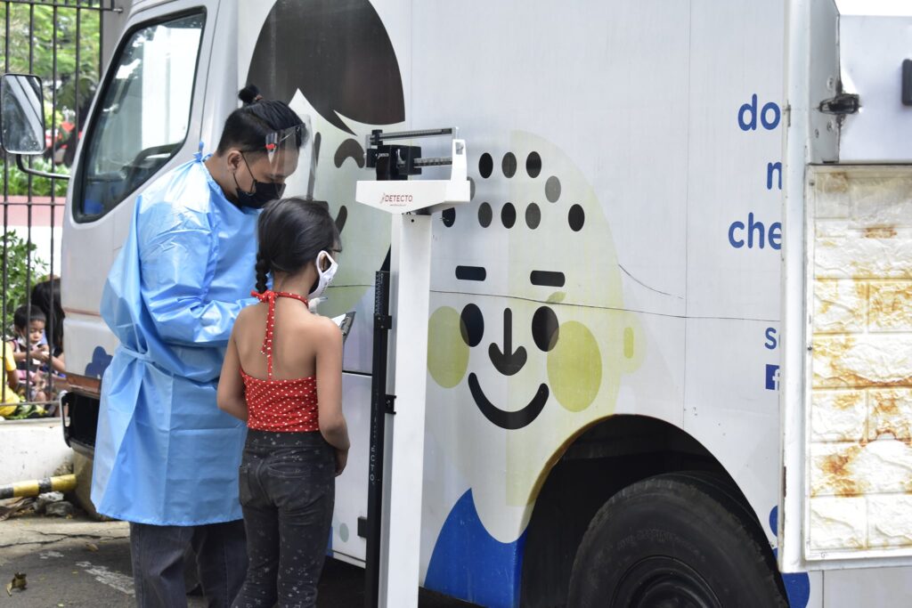 Childhope KliniKalye mobile clinic