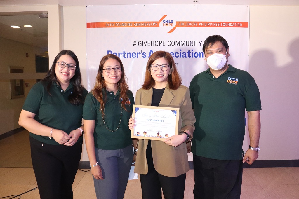 HP Philippines Heroes of Hope 2023 awardee