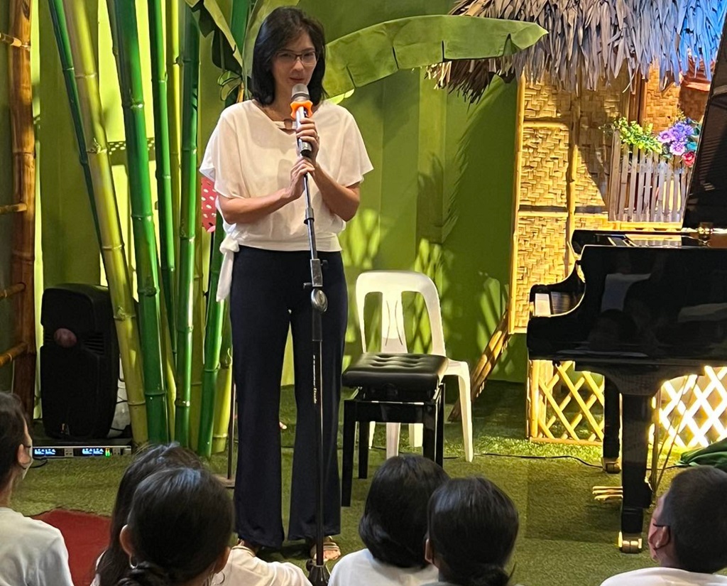 Mariel Ilusorio, the organizer of 'Helping Through Music' benefit concert