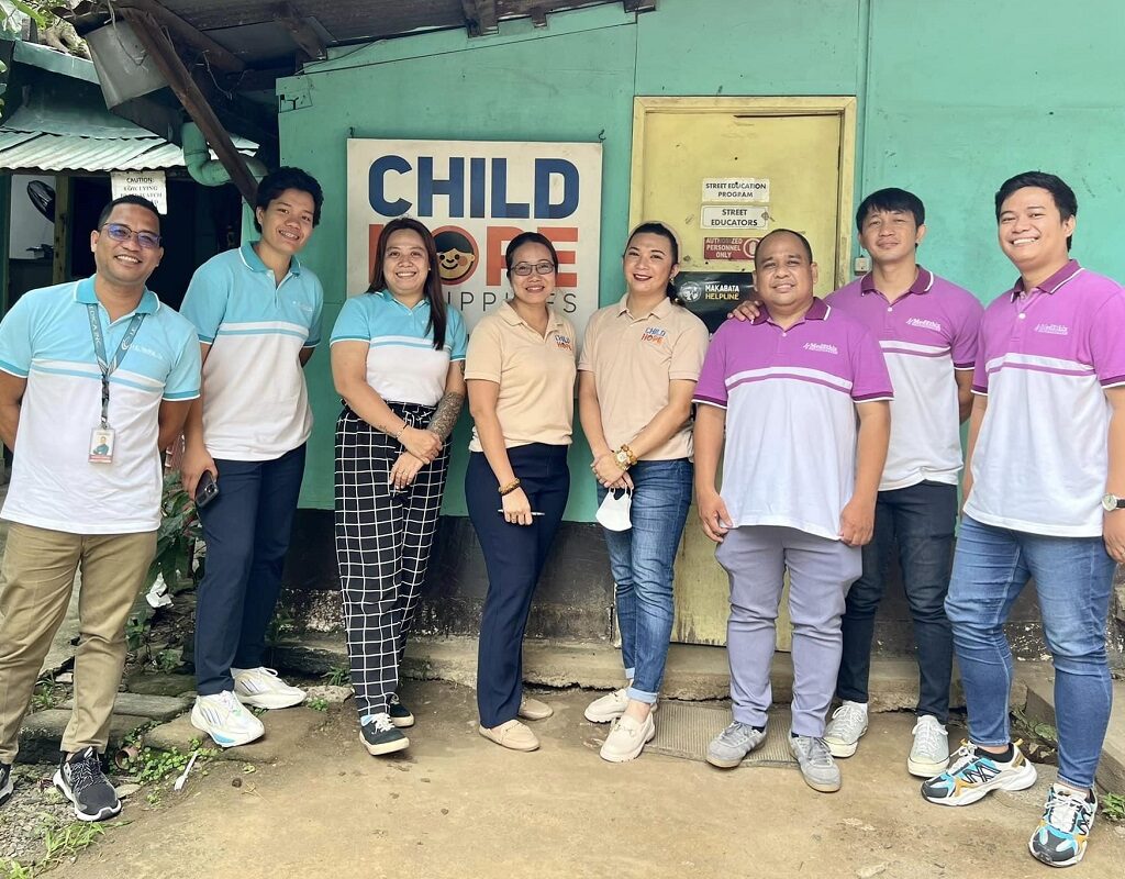 dedicated volunteers of Childhope Philippines' charity initiatives