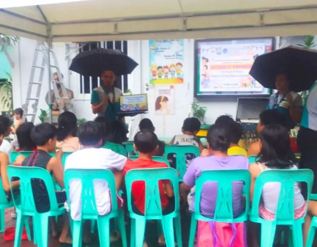 childhope co-teachers teaching children